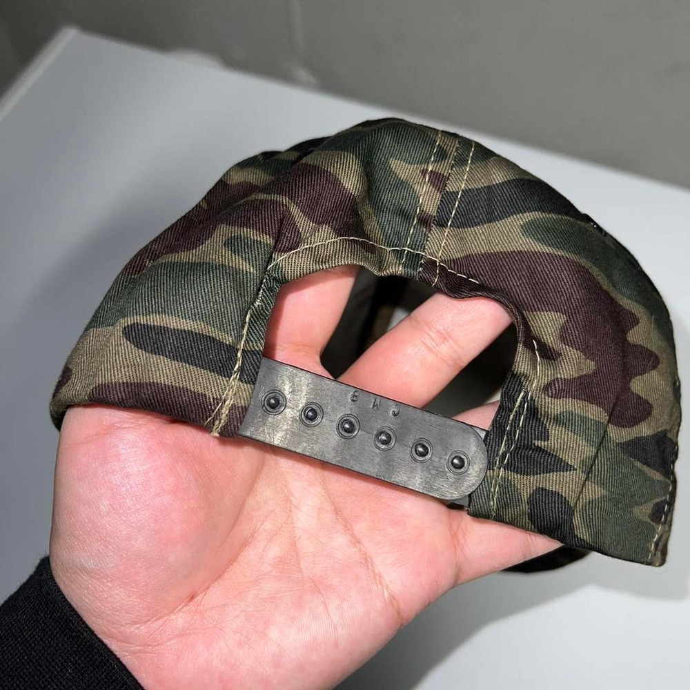Vintage Texsport outdoors camo gorp gorpcore military snapback hat - Picture 2 of 4